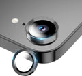 Camera Lens Protector for iPhone 17e/iPhone 16e- Black | 9H Tempered Glass, Metal Individual Camera Cover, Accessories, Anti-drop, Case Friendly, HD Clear, Anti-Scratch by WumigooProducts