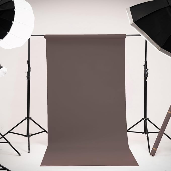 Kate Seamless Paper Backdrop for Photography Grey Photo Backdrop Paper (106.8''x32.8' Dove Grey) - Image 2