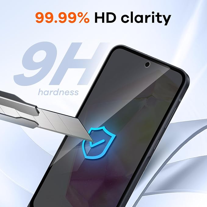 3+3 for Samsung Galaxy A35 5G Privacy Screen Protector Camera Protector | Tempered Glass Camera Lens Protector - Image 4