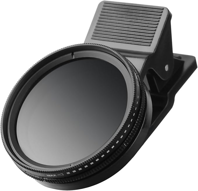 Zomei 37mm Cell Phone Camamera Lens Professional ND Circular Filter ND2-ND400 for Samsung Most Smartphones - Image 2