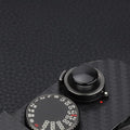 Soft Metal Shutter Release Button for Fujifilm X-E1 X-E2 X-E2S X-E3 X-T2 X-T3 X-T10 X-T20 X-Pro1 X-Pro2 X100 X100T X100S X100F and M8 M9 M10 M-10 M-10P M9-P M-A Convex Surface Red by AKIROOD
