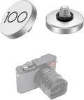 JJC Shutter Release Button for Leica Q3 43/Q3/Q2, 100th Anniversary Edition | Soft Release Button with '100' Imprint, Compatible with Leica Q3 Q3 43 Q2 Q Q-P Digital Cameras, Includes 2 Rubber O-Rings by JJC