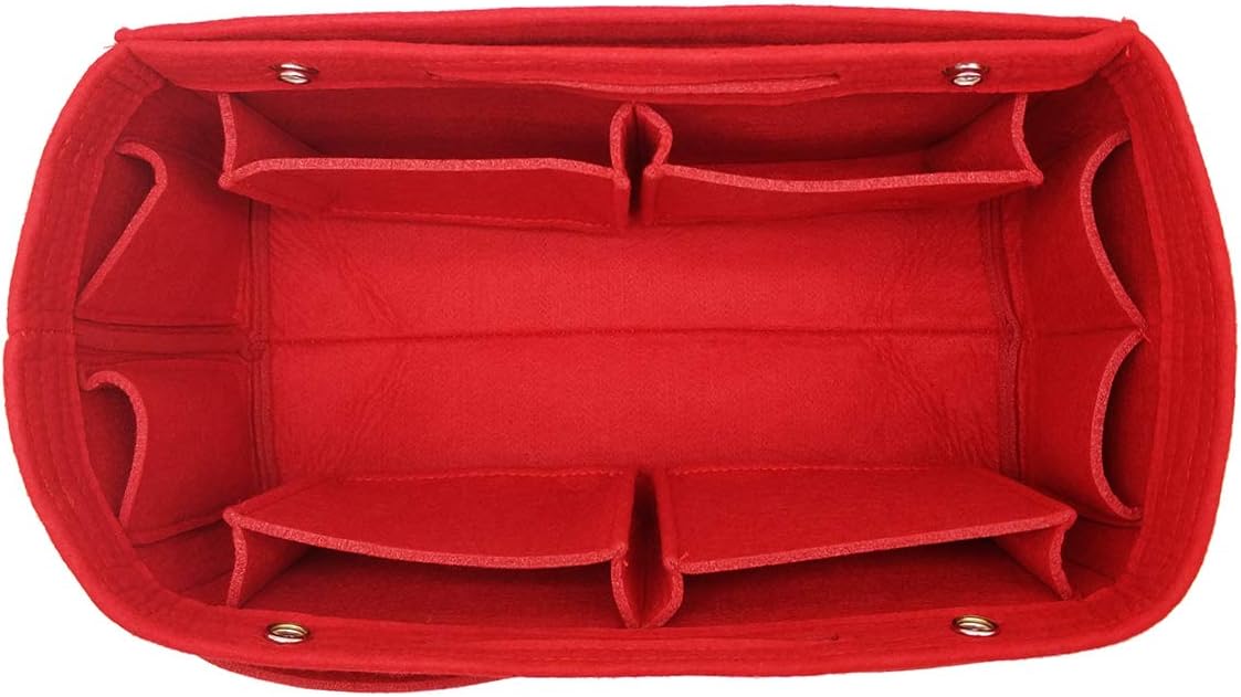 LEXSION Purse Organizer Insert Multi Pocket Bag Organizer Shaper | zipper bag, tote shaper, multi pocket bag, handbag shaper, various sizes - Image 2