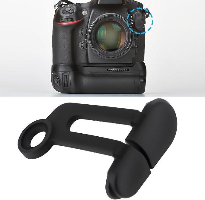 SING F LTD Cameras Signal Port Protection Cap for Sync Terminal 10 Pin Rubber Interface Cover Compatible with Nikon D800 D800E D810 - Image 2
