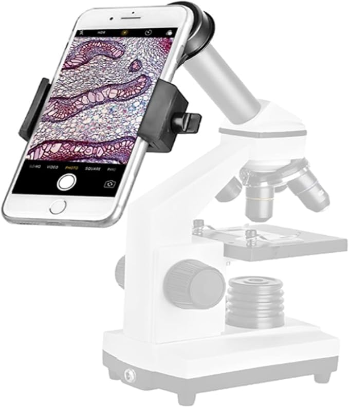 Smartphone Camera Adapter for Microscope Eyepiece Tube 23.2mm - Built-in 16X Microscope Eyepiece - Image 6
