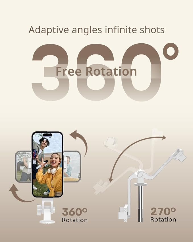 UBeesize Selfie Stick Tripod for iPhone and Android, 52'' Extendable Phone Tripod Stand with Remote, Portable Selfie Sticks with Phone Holder for Video Recording & Travel - Image 3