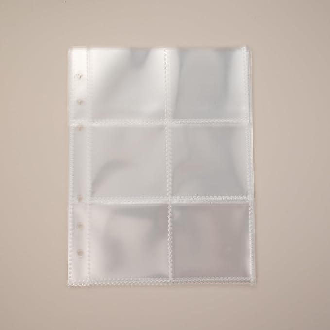 Photo Album For 2X6 Photo Booth Slip In Strips And 4X6 Pictures - 6 Ring Notebook Binder With 20 2 By 6 Sleeves - Fits 80 Photobooth Prints (PHOTO SLEEVES, 2X2) - Image 2