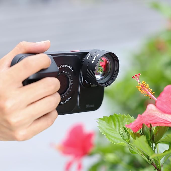 ULANZI CL-003 Phone Macro Lens, HD 75mm Phone Camera Lens for 17mm Thread | Lens Compatible with iPhone Samsung Smartphone Cage Case with 17mm Adapter Phone Video Photo Photography Accessories - Image 6
