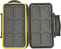 JJC MC-SDMSD24 Water-Resistant Holder Storage Memory Card Case for 12 SD Cards + 12 Micro SD Cards by JJC
