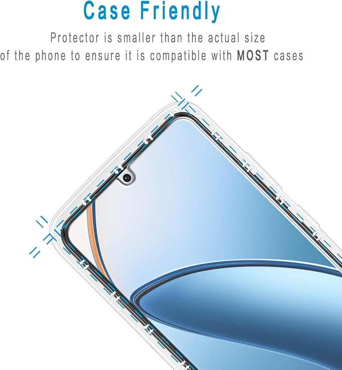 Screen Protector for Samsung Galaxy S22 Plus 5G Tempered Glass | with Camera Lens Protector, Fingerprint ID Compatible, Anti Scratch, Bubble Free, 2+2 Pack - Image 6