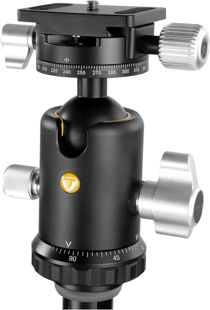 Vanguard VEO3+303ABS 30mm Aluminum Tripod with VEO BH-250S Dual-Axis Ball Head and Multi-Angle Center Column - Image 6