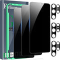 Ferilinso 3 Pack Privacy Screen Protector for Samsung Galaxy S26 Ultra | 9H+ Tempered Glass, Military-Grade Shatterproof, HD, Case Friendly, Easy Installation Bubble Free, with Camera Lens Protector by Ferilinso