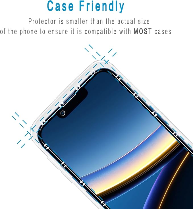 2+2 Pack Privacy Screen Protector for iPhone 13 Pro Max | Anti Spy Tempered Glass, with Camera Lens Protector, Anti Scratch, Bubble Free - Image 5