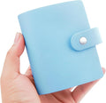 Ruibytree 52 Pockets Small Photo Album 2x3 for Instax Mini, Blue, 1Pack | Pocket-Size, PU Leather Cover, Snap Closure, Acid-Free Pages, Fits Polaroid 2x3 Photos, Kodak Mini Prints & ZINK Photos by 2x3PhotoAlbum4x6PhotoAlbum35x425PhotoAlbumGoPhotoAlbum85x11VinylStickerPaper