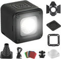 SmallRig RM01 Mini LED Video Lighting Kit, Lume Cube Portable Camera Light | Dimmable 5600K CRI95, Waterproof, with 8 Color Filters, Barndoor, Diffuser, for Action Cam, Macro Photography, Stop Motion by SmallRig