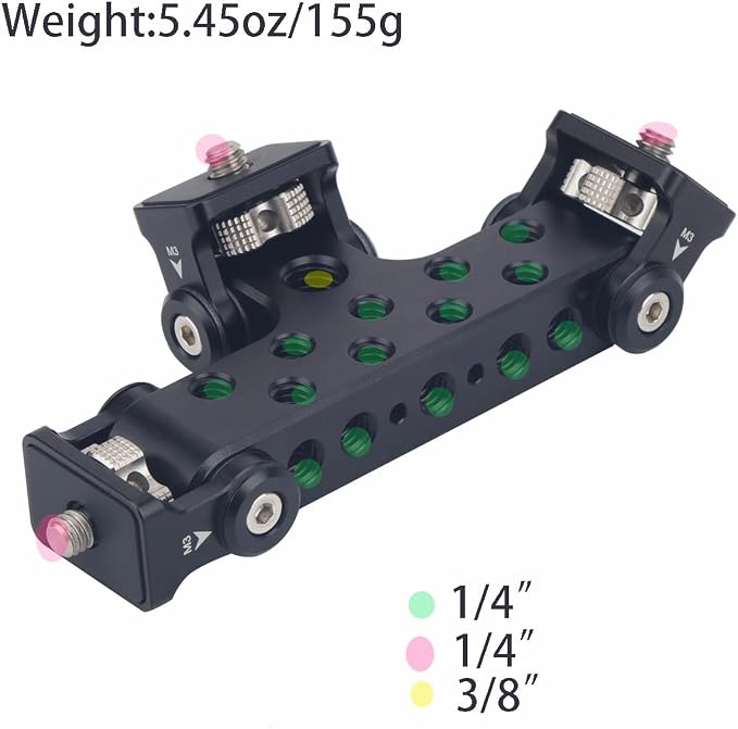 Triple Phone Holder Tripod Mount Adaptor | 180-degree Tilt Head | Vlogging Live Streaming Tool for Camera, Light, Microphone | Multiple Phone Bracket to Tripod - Image 5