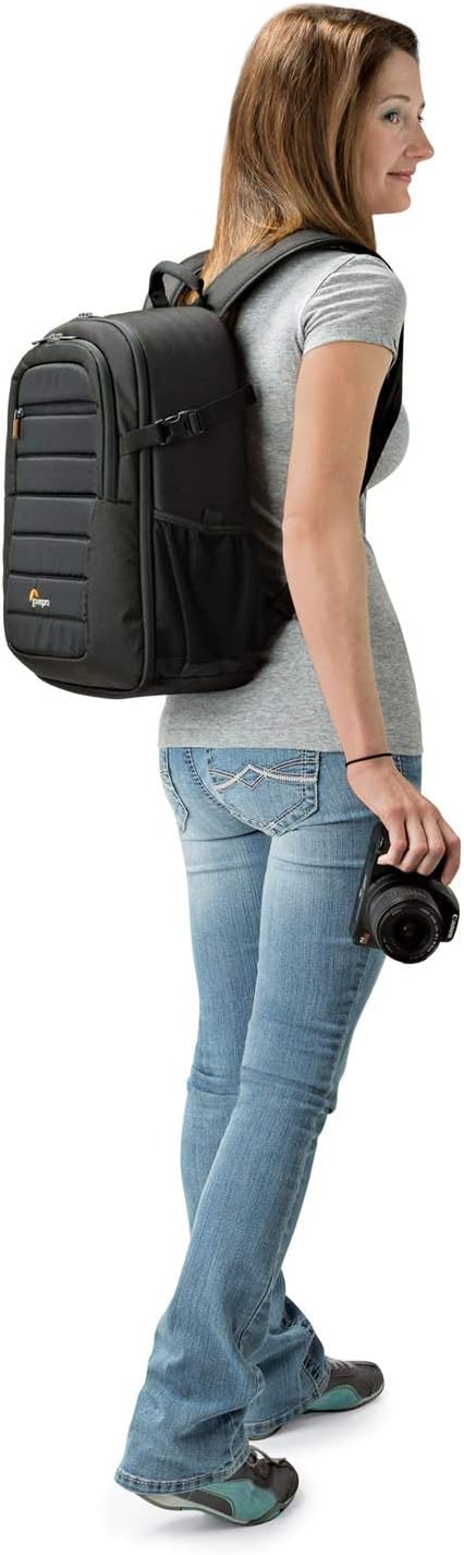 Lowepro Tahoe BP 150, Camera Bag, Lightweight Compact Camera Backpack for Cameras, CSC, DJI Spark Drone, Black, 27.5 x 21.7 x 40.3 cm, Medium LP36892-PWW | Stores DSLR with Lens Attached, CSC Camera, 10" Tablet, Lightweight Travel Design - Image 6