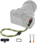 PGYTECH Rope Camera Wrist Strap Slim Outdoor Style, Quick Release | Adjustable Camera Hand Strap Safety for Sony/Nikon/Canon Compact Cameras/Mirrorless/Phone, Anti-Drop, Wilderness Green by PGYTECH-US