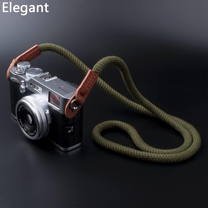 VKO Camera Strap,Soft Rope Camera Neck Strap, Shoulder Strap for DSLR SLR Mirrorless Camera with Round Hole Interface 100cm - Image 7