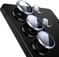 ESR for Samsung Galaxy S25 Ultra Camera Lens Protector, 1 Pack, Silver | Individual Camera Cover, 9H Tempered Glass, Original Camera Clarity, Scratch-Resistant, Case Friendly by Unknown