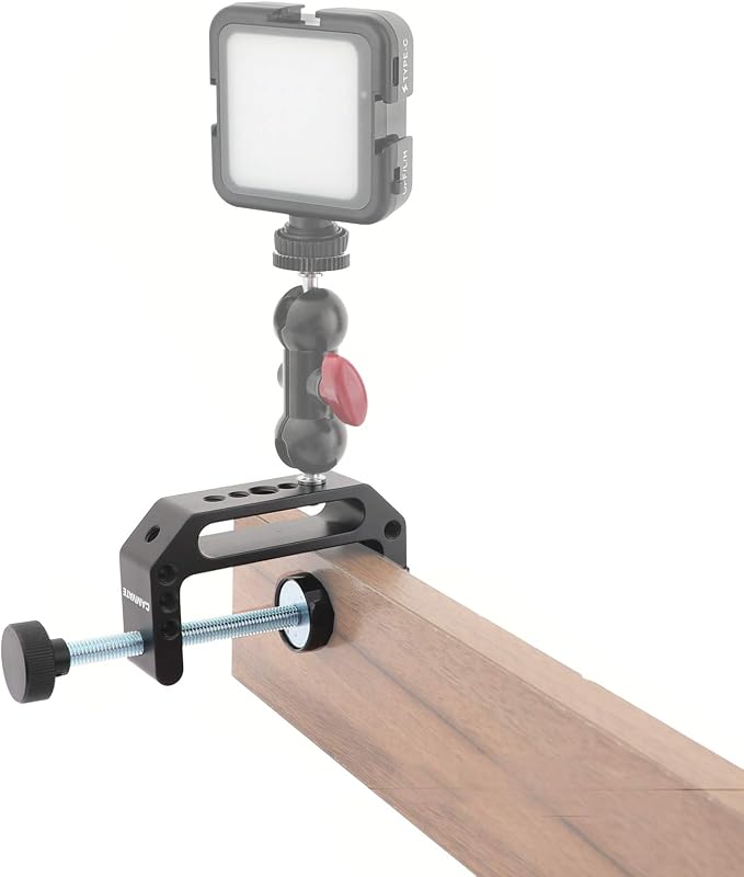 CAMVATE Extended Size C Clamp with 1/4" & 3/8" Mounting Points - Image 3