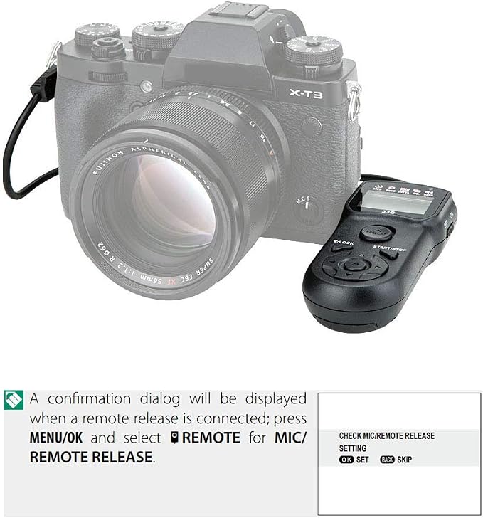 JJC Intervalometer Timer Remote for Fujifilm X-T30 III II X-T5 X-T4 X100VI | Time Lapse Shutter Release for Fuji X-T20 X-T3 X100V X100F X100T X-H2 X-H2S GFX100SII GFX100 GFX 50R 50S X-PRO3 X-T100 & More - Image 6