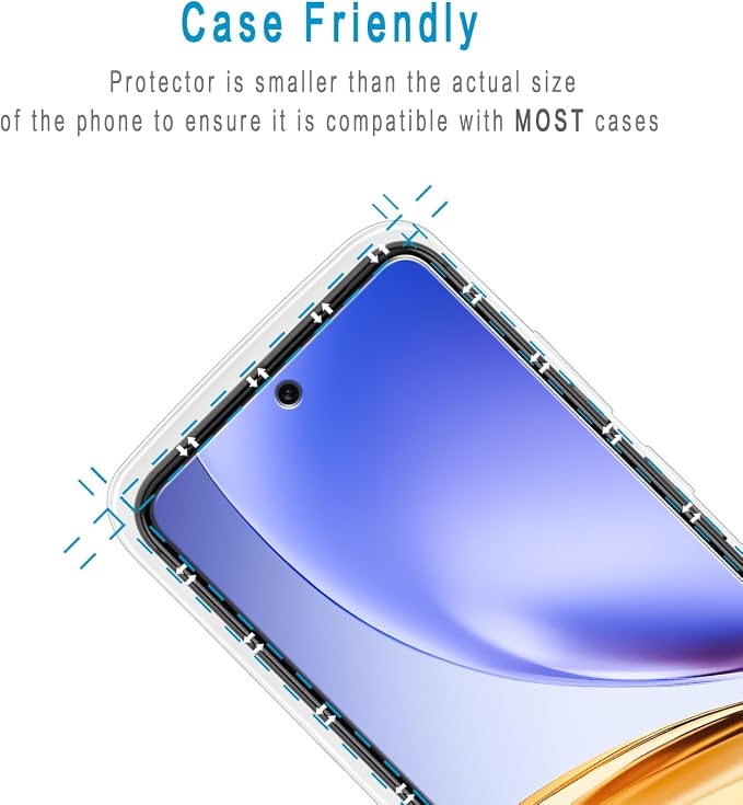 2+2 Pack Screen Protector for Google Pixel 8a Tempered Glass | with Camera Lens Protector, Anti Scratch, Bubble Free - Image 6