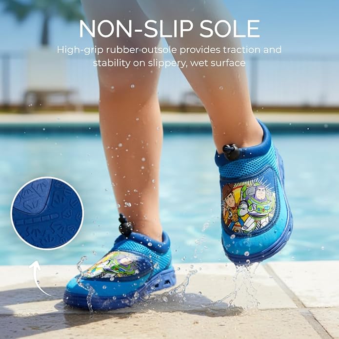 Toy Story Cars Boys Water Shoes Monster Jam Aqua Socks Toddler-Little Kid - Image 5