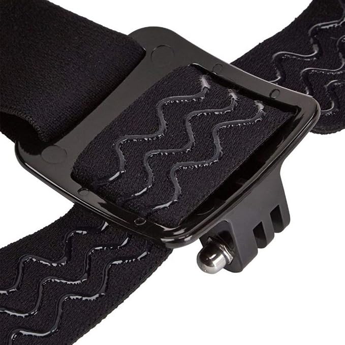 Action Camera Head Mount Strap Compatible with Gopro DJI Osmo | Compatible with Go pro Hero 13 12 11 10 9 8 AKASO EK7000 Brave 4 Brave 7LE ODDV Hiicam Icefox WOLFANG, Wearing Head Belt - Image 7