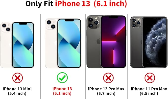 Cute Black Cheetah Print Phone Case for iPhone 13 6.1" | Aesthetic Leopard Pattern Design Cover Full Camera Lens Protective Shockproof Soft Slim TPU Funda for Men Women Girls - Image 2