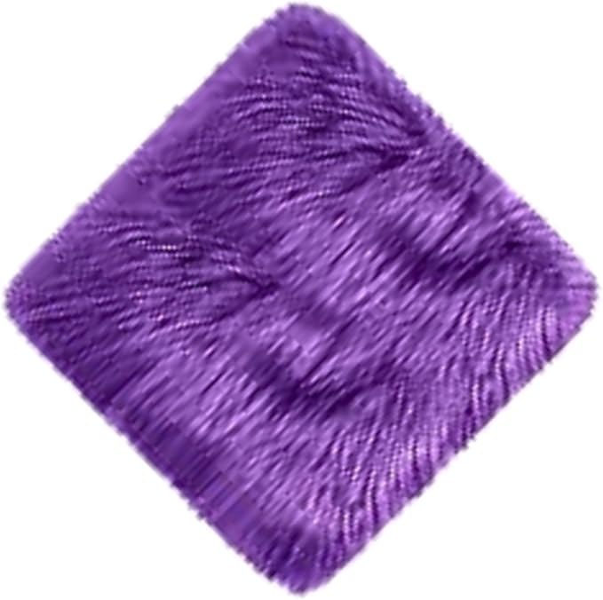 12inch Square Small Faux Fur Sheepskin Cushion Soft Plush Area Rug,Photo Background for Small Product Desktop Photography,Display and Decor,Jewelry,Nail Art,Locker Accessories (Purple) by NINGDAN