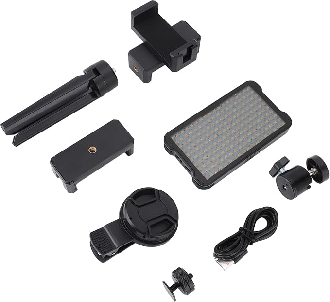 Reduce Reflected Light Device, 52mm CPL Lens Filter, Rechargeable Fill Light for Photography, Live Streaming - Image 2