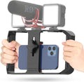 ULANZI U Rig Pro Smartphone Video Rig, Filmmaking Vlogging Case Phone Video | Stabilizer Grip Tripod Mount for Videomaker Film-Maker Video-grapher with Cold Shoe Mount for iPhone Samsung and More by ulanzi