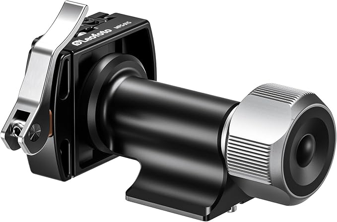Leofoto MPG Monopod Head, Side Mount Tilt Head, 360° Vertical Tilting, 3/8" Mounting Thread, Arca Compatible (MPG-01S) by TAKINGITFURTHER-LEOFOTO