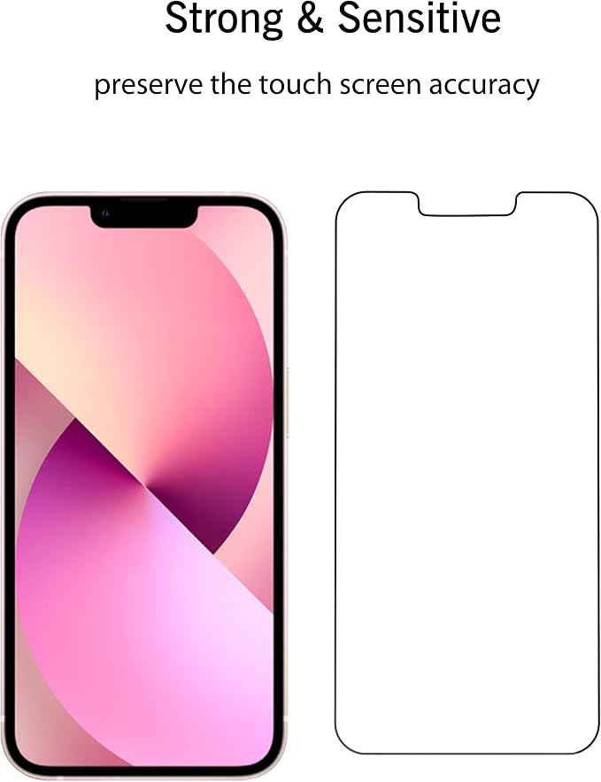 Ailun 3 Pack Screen Protector for iPhone 13 Mini, Tempered Glass | 5.4 Inch - Image 5