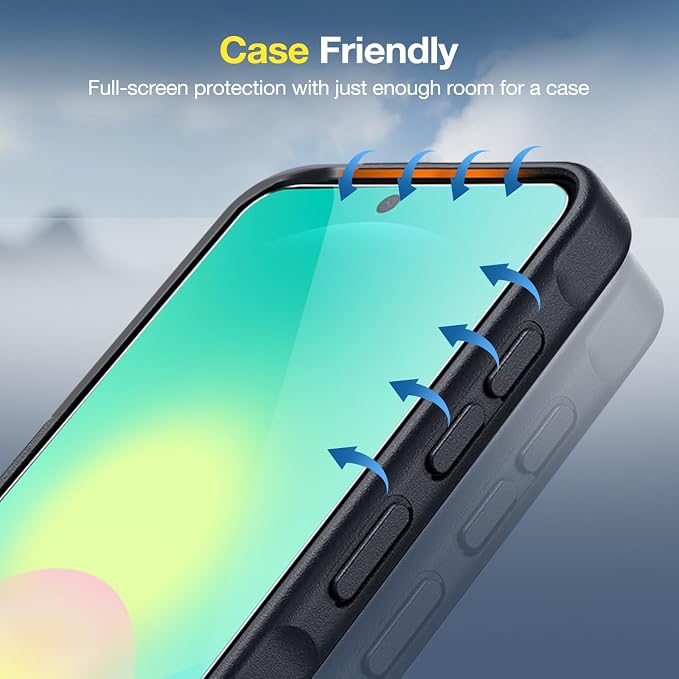 [2+2 for Samsung Galaxy A27 Screen Protector & Camera Lens Protector | Ultra Clear, 9H+ Tempered Glass, Anti-Scratch, Bubble Free, Touch Sensitivity, Full Coverage, Case Friendly, Easy Install - Image 7