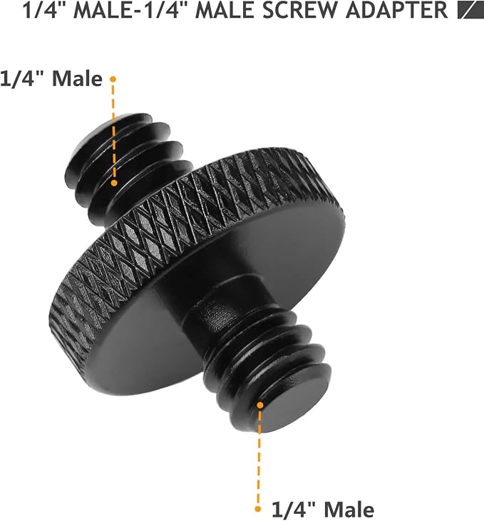 12 Pcs 1/4" & 3/8" Camera Screw Adapter Set - DSLR, GoPro, Flash & Light Stand Mounts - Image 5