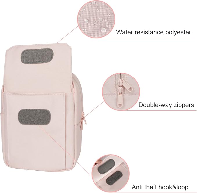 TULLIO Women Camera Bag, Small Lightweight Camera Sling Bag Waterproof DSLR/Mirrorless Crossbody Case with Rain Cover Everyday Shoulder Photgraphy Bag for Photographers - Image 2