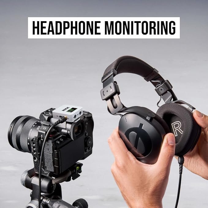 RØDE Wireless GO (Gen 3) – Compact Wireless Mic – Pristine Audio, 32-bit Float Recording, Automatic Level Control, for Phones, Cameras and Computers (White) | 32-bit Float Recording, Automatic Level Control, for Phones, Cameras and Computers (White) - Image 5