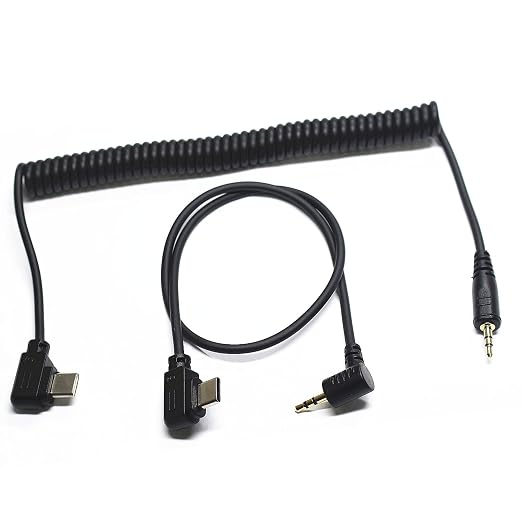 for Sony 2.5mm-Type C USB Shutter Release Cable for A7V/A7CR/A7C II/A6700/ZV-E1/ZV-E10 II 13.8in Flash Starter Remote Control Accessory Wire (2.5mm-Type C Cable 2pcs) - Image 8
