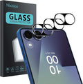 3 Pack Camera Lens Protector for Samsung Galaxy Z Flip 7 | Tempered Glass,Anti-Fingerprint,9H Hardness,Scratch Resistant,Easy to Install,Bubble Free,HD Clarity by Unknown