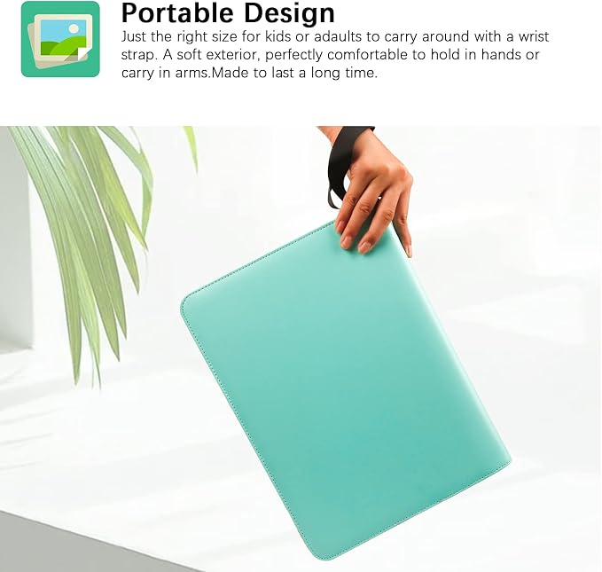 Veicevol 540-Pocket Album for Instax Mini & Polaroid 2x3 inch Photos, Green | Large Capacity, Designed for Fujifilm Instax Mini and Polaroid 2x3 Photos, To Store Pictures Or Trading Collection Cards - Image 8