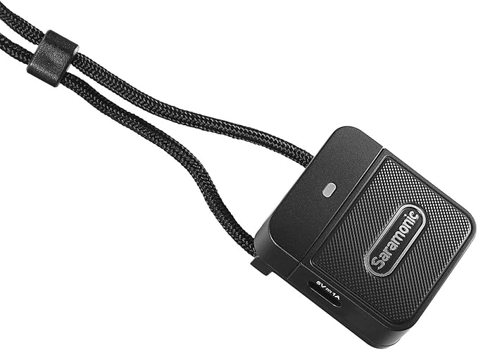 Saramonic SR-MC8 | Adjustable Lanyard Holder for 2.4GHz Clip-On Mic Transmitters; Blink500 Prox & Pro, Blink100, Blink 900 & Many More - Image 5
