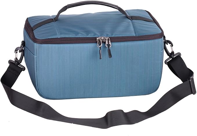 Koolertron Dslr Camera Insert Bag Purse Universal Liner Lens Pouch Partition Protective Cover Waterproof Sleeve for Cannon/Nikon/Sony (Blue) - Image 8