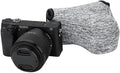 Neoprene Camera Case for Fuji X-T30 III+16-50mm A6400+18-55mm Lens | 6mm thick Neoprene Pouch for fits Camera≤4.9x2.9x5". Scratch-resistant. Touch-fastening flap. without strap by KIWIFOTOS