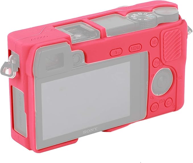 Easy Hood Case for Sony Alpha A6000 ILCE-6000 Digital Camera, Rose | Soft Silicone,Anti-Scratch,Dustproof,Shockproof,Slim Fit,Enhanced Grip,Camera Skin Protector Accessories Protective Cover - Image 7