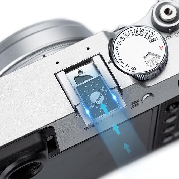 Camera Metal Hot Shoe Cover Shutter Buttons Protector Set for Nikon z30/z50/d810 for Fujifilm X100VI X-T30 X-Pro3 X-Pro2 (Aluminium Set) - Image 5