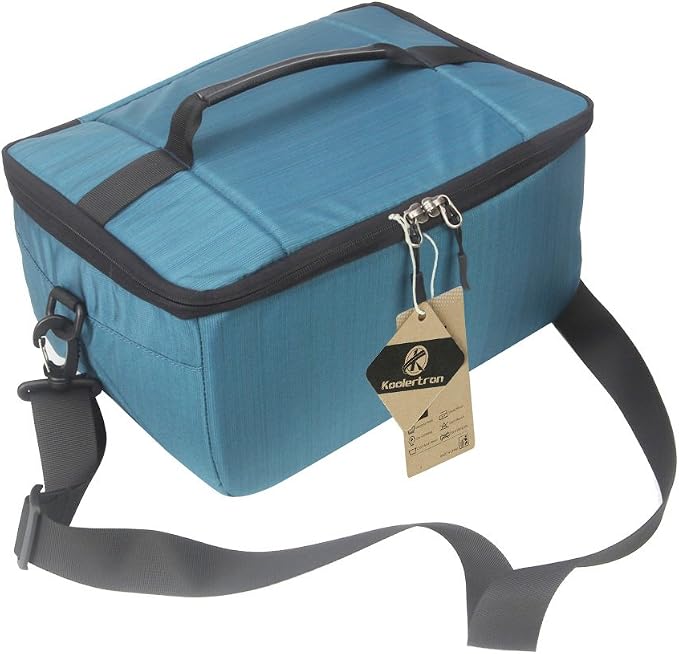 Koolertron Dslr Camera Insert Bag Purse Universal Liner Lens Pouch Partition Protective Cover Waterproof Sleeve for Cannon/Nikon/Sony (Blue) - Image 7