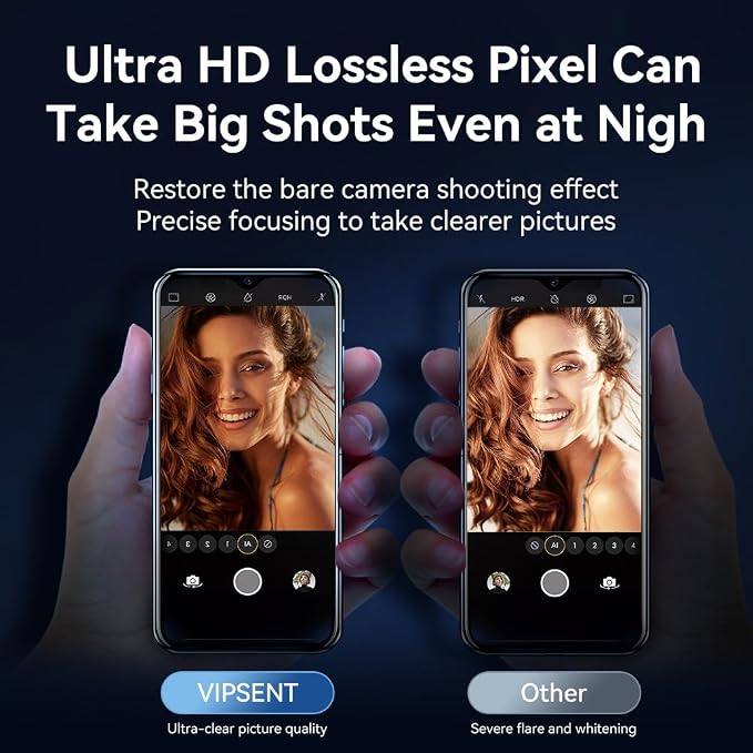 Camera Lens Protector for iPhone 16 6.1" / iPhone 16 plus 6.7"/ iPhone17 6.3",9H Tempered Glass，Ultra HD, Scratch Resistance Easy to Install，Case Friendly，[Does not Affect Night Shots] 3-Pack - Image 3
