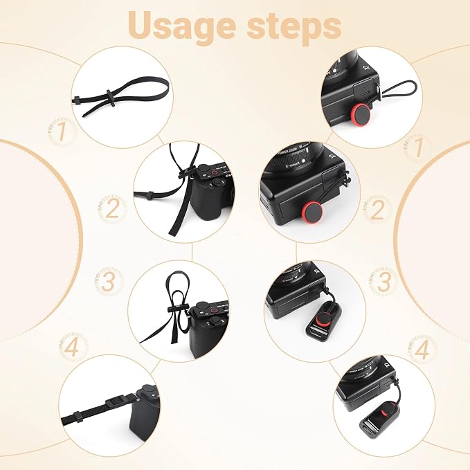 Camera Strap Neck Shoulder Strap with Quick Release Buckles for DSLR SLR - Image 5